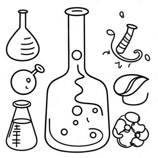 Chemistry Coloring Page 6366-5193