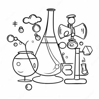 Chemistry Coloring Page 6366-5196