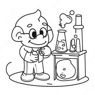 Fun Chemistry Experiment Coloring Page 6367-5189