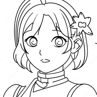 Anya Anime Coloring Page 63693-51058