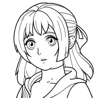 Anya Anime Coloring Page 63693-51059