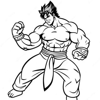 Tekken Coloring Page 63703-51075