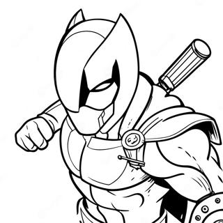 Red Hood Coloring Pages