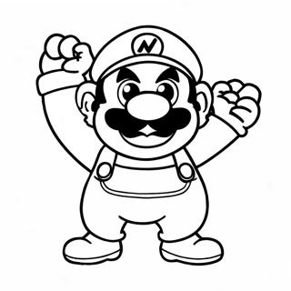 Wario Coloring Pages