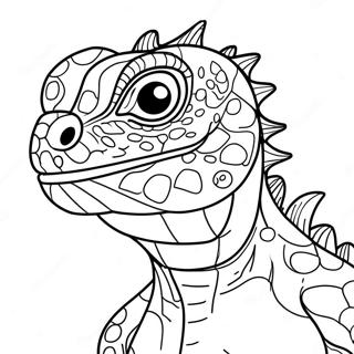 Lizard Man Coloring Page 63793-51132