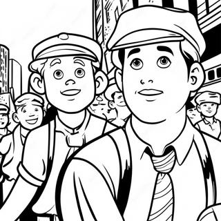 Newsies Coloring Page 63803-51144