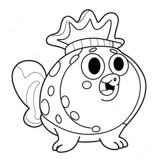 Mrs. Puff Coloring Pages