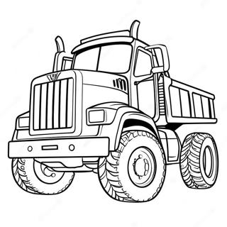 Construction Truck Coloring Page 63923-51244