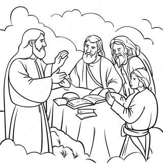 Bible Story Coloring Page 63933-51266