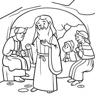 Bible Story Coloring Page 63933-51267