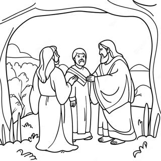 Bible Story Coloring Page 63933-51268