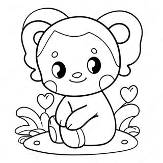 Cutie Coloring Pages