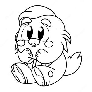 Marx Kirby Coloring Page 64003-51297