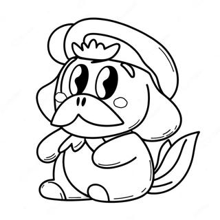 Marx Kirby Coloring Page 64003-51300