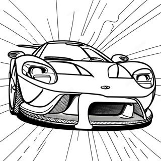 Ford Gt Racing Coloring Page 64013-51309