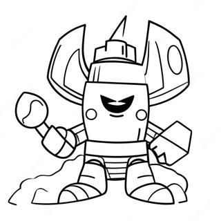 Mixels Coloring Pages