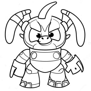 Mixels Coloring Page 64023-51319