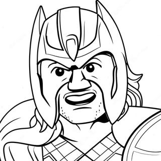 Lego Thor Coloring Page 64033-51330