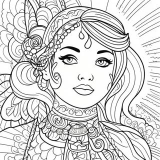 Vibrant Digital Art Coloring Page 64054-51341