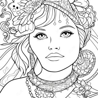 Vibrant Digital Art Coloring Page 64054-51342