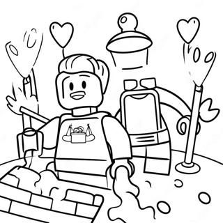 Lego Birthday Coloring Pages