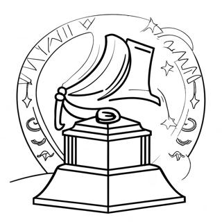 Grammy Awards Coloring Page 64093-51374