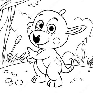 Pablo Backyardigans Coloring Page 64103-51381