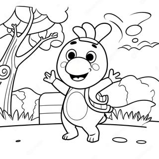 Pablo The Adventurous Backyardigans Coloring Page 64104-51385