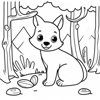 Wood Coloring Pages