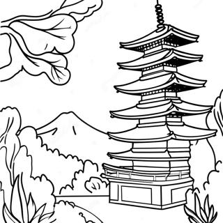 Japan Coloring Page 6416-5231