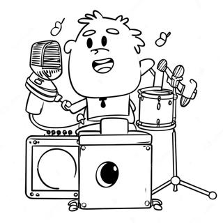 Big Block Singsong Characters Coloring Page 64183-51447