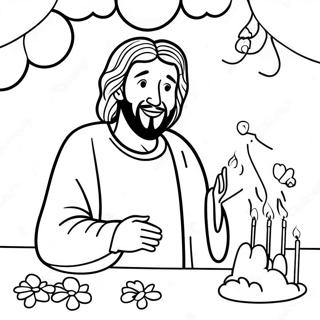 Happy Birthday Jesus Coloring Page 64193-51455