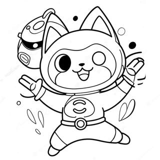 Yo Kai Watch Coloring Page 64203-51461