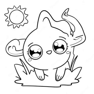 Sunky Coloring Pages