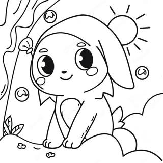 Sunky With Bright Colors Coloring Page 64234-51490