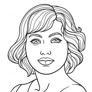 Blank Face Template Coloring Page 64263-51515