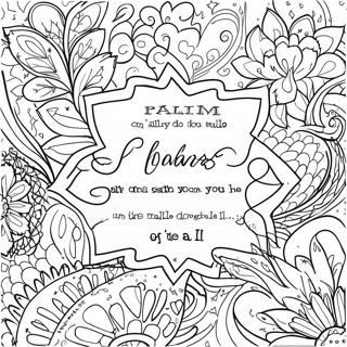 Psalm 119 11 Inspirational Coloring Page 64303-51544