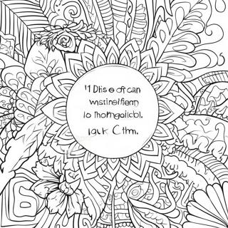 Psalm 119 11 Verse With Colorful Borders Coloring Page 64304-51545