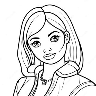 Bad Girl Coloring Page 64343-51575