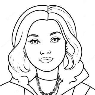 Bad Girl Coloring Page 64343-51576