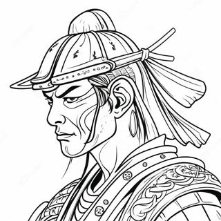 Samurai Coloring Pages