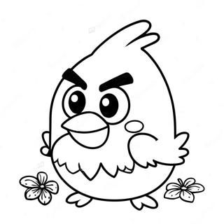 Angry Birds Stella Coloring Page 64413-51632