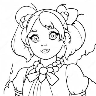 Mina Ashido Coloring Page 64443-51651