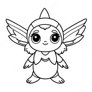 Navi Avatar Coloring Pages