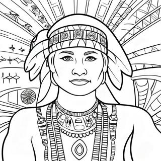 Ojibwe Coloring Pages