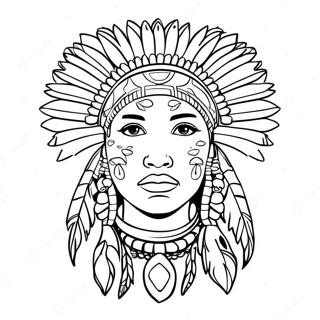 Ojibwe Coloring Page 64483-51682