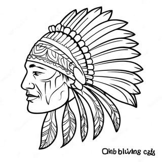 Ojibwe Coloring Page 64483-51684