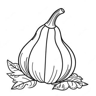 Gourd Coloring Pages