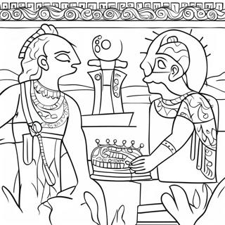 Ancient Civilizations Coloring Pages