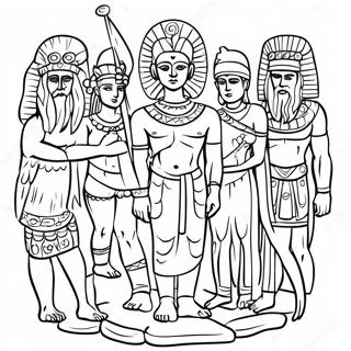 Ancient Civilizations Coloring Page 64513-51711